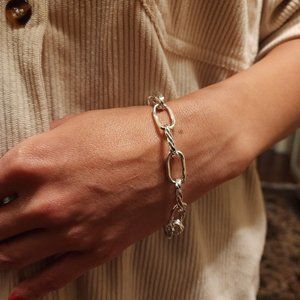 Women's Paperclip Bracelet
